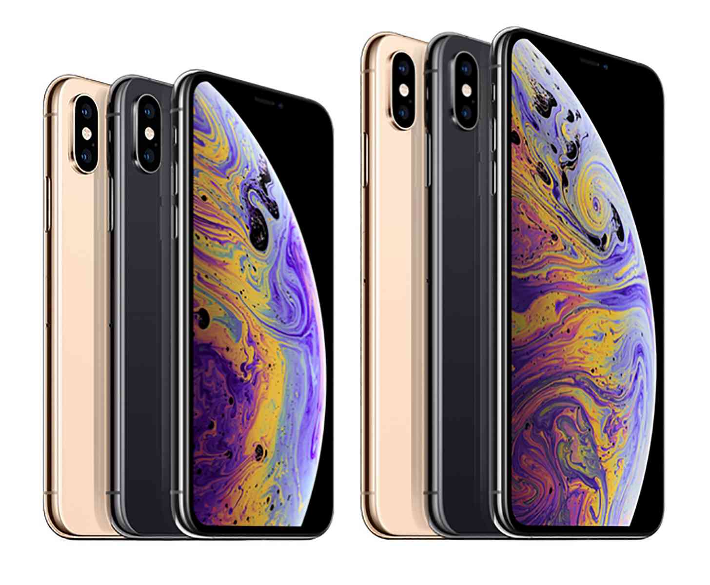 iPhone XS, iPhone XS Max colors official