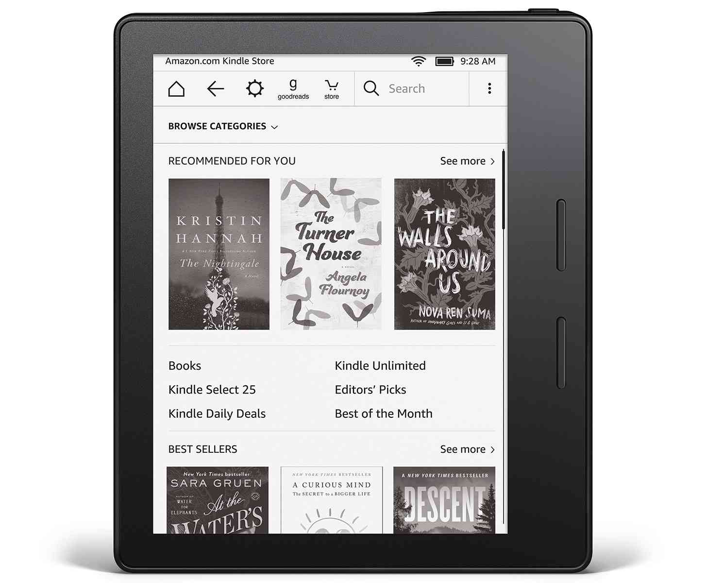 Amazon Kindle Oasis official