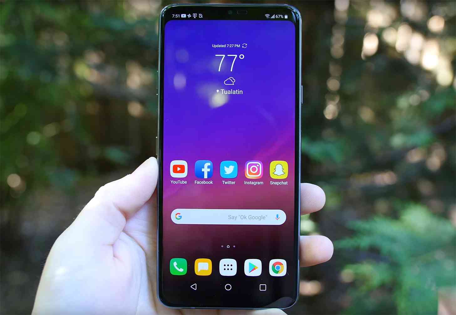 LG G7 ThinQ hands-on video