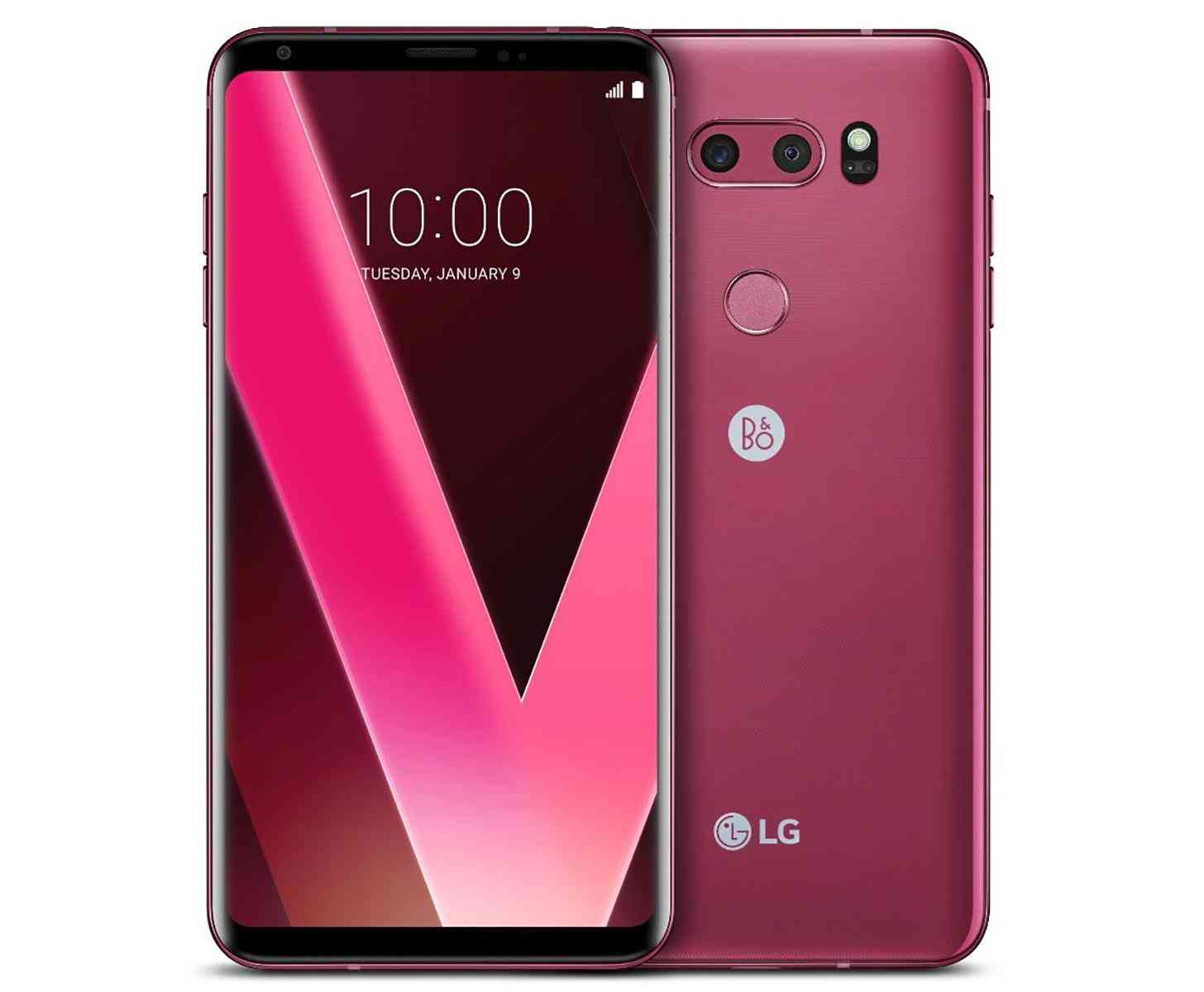 LG V30 Raspberry Rose official image