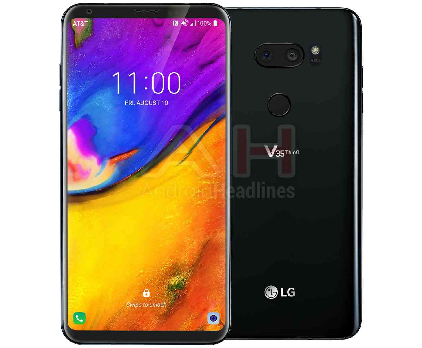 LG V35 ThinQ AT&T image leak