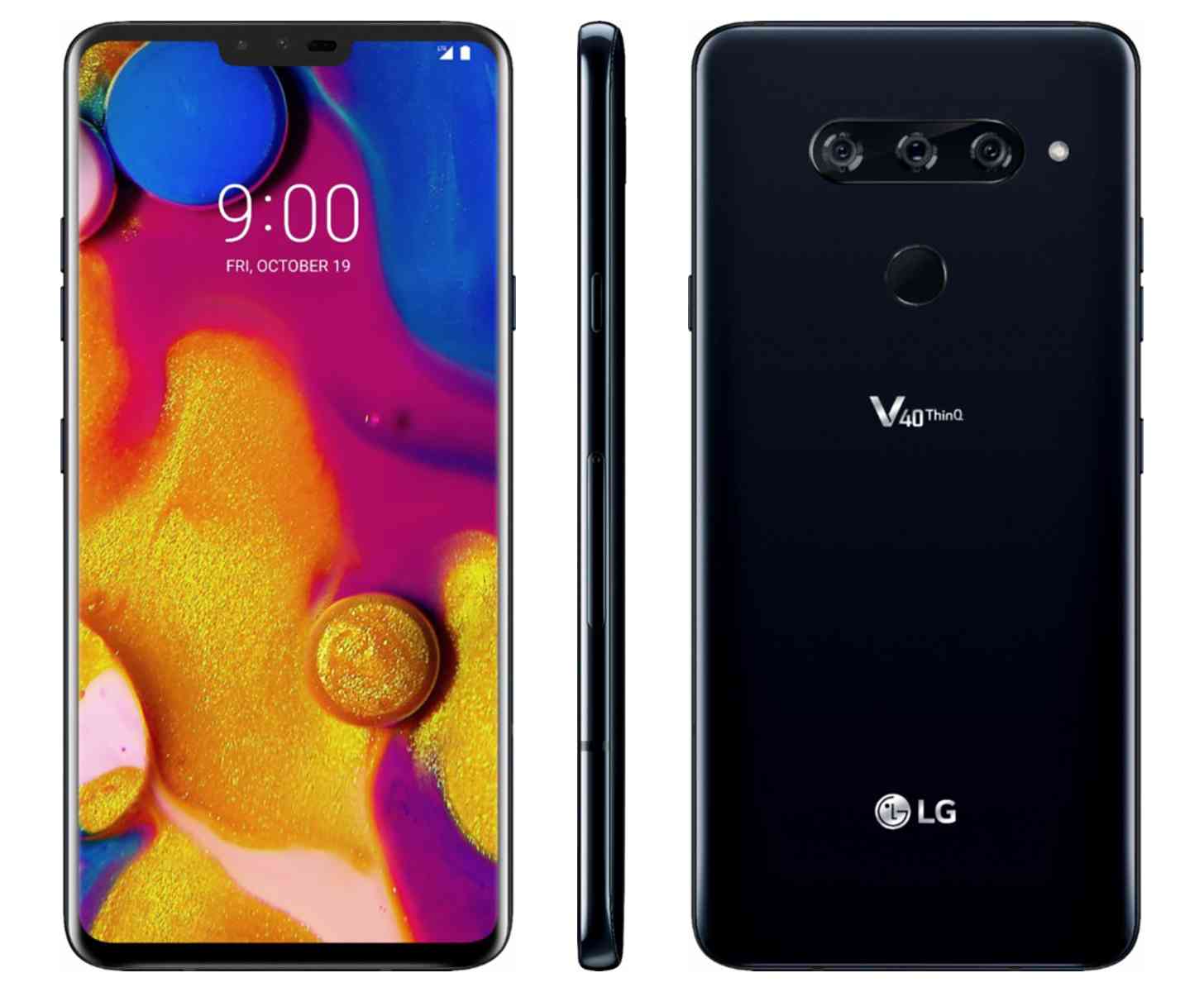 LG V40 ThinQ official images