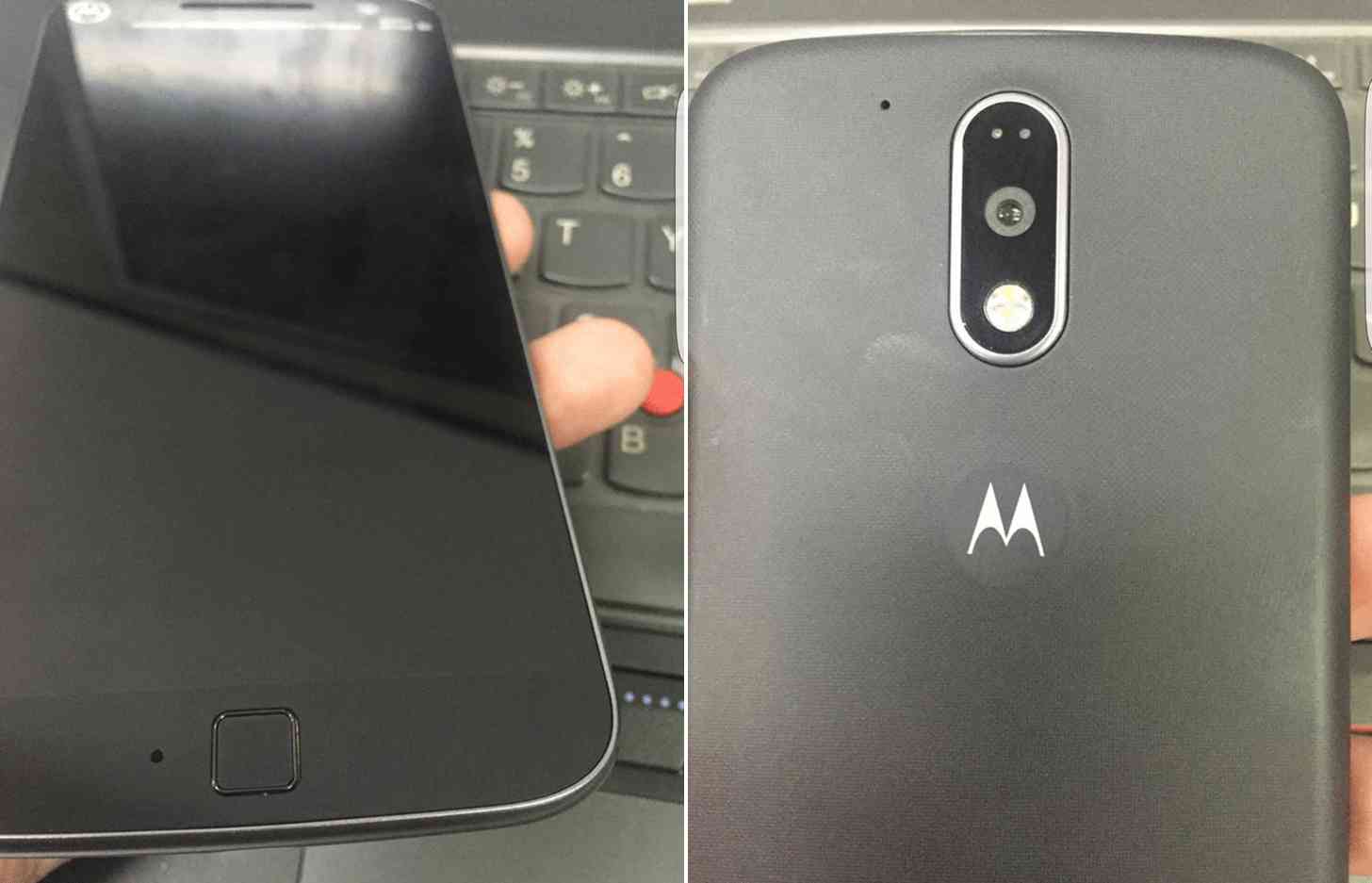 Motorola Moto G4 fingerprint reader photo leak