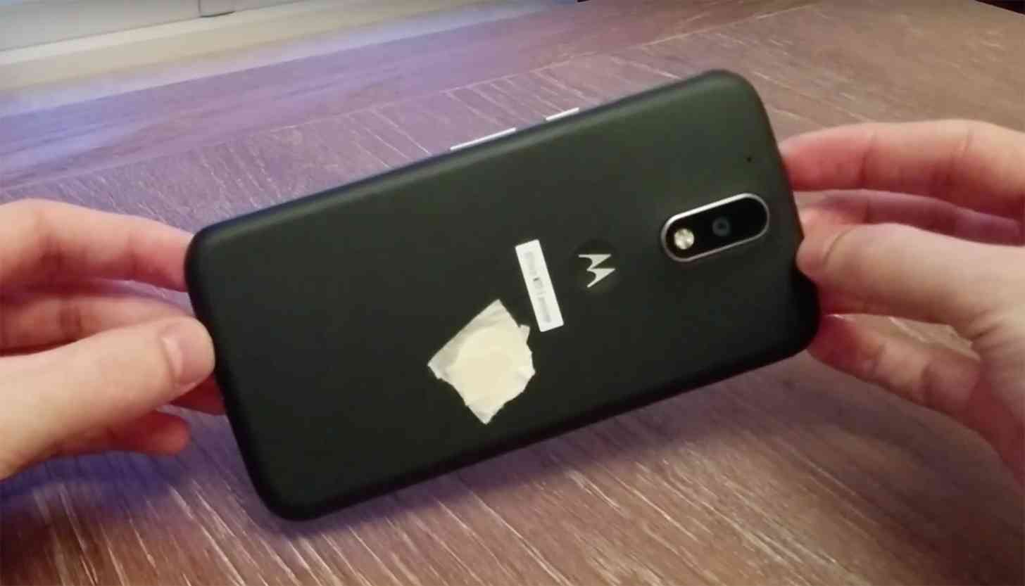 Moto G4 Plus video leak