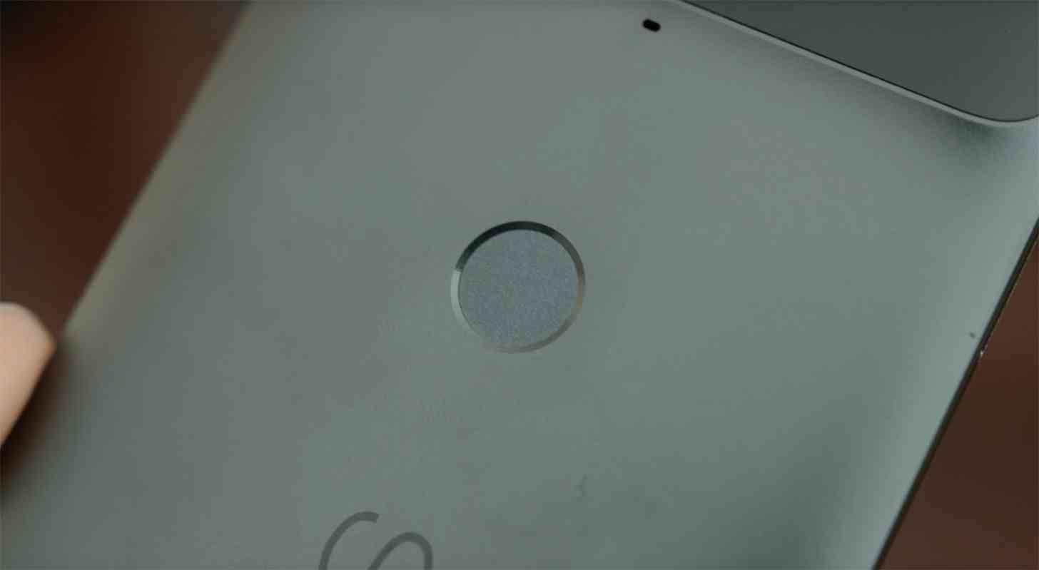 Nexus 6P fingerprint reader
