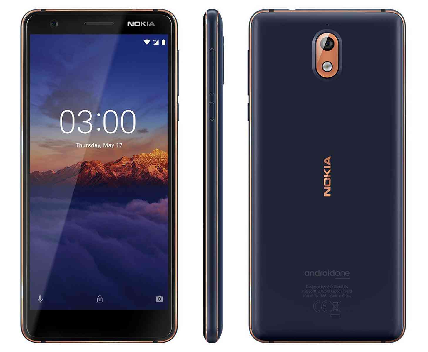 Nokia 3.1 Android One official