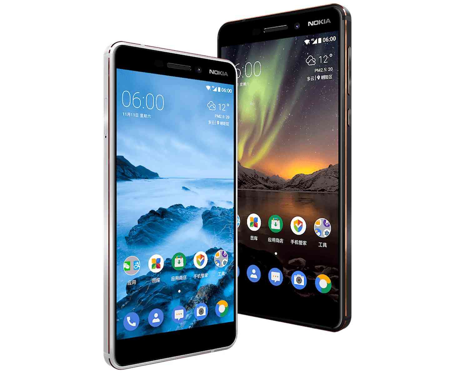 Nokia 6 2018 official images