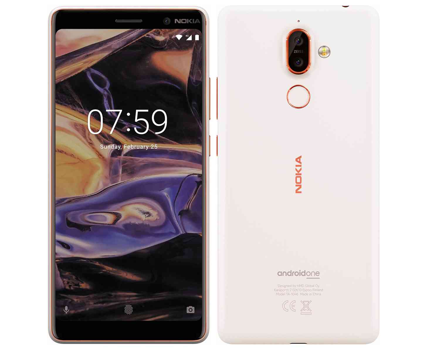 Nokia 7+ Android One image leak