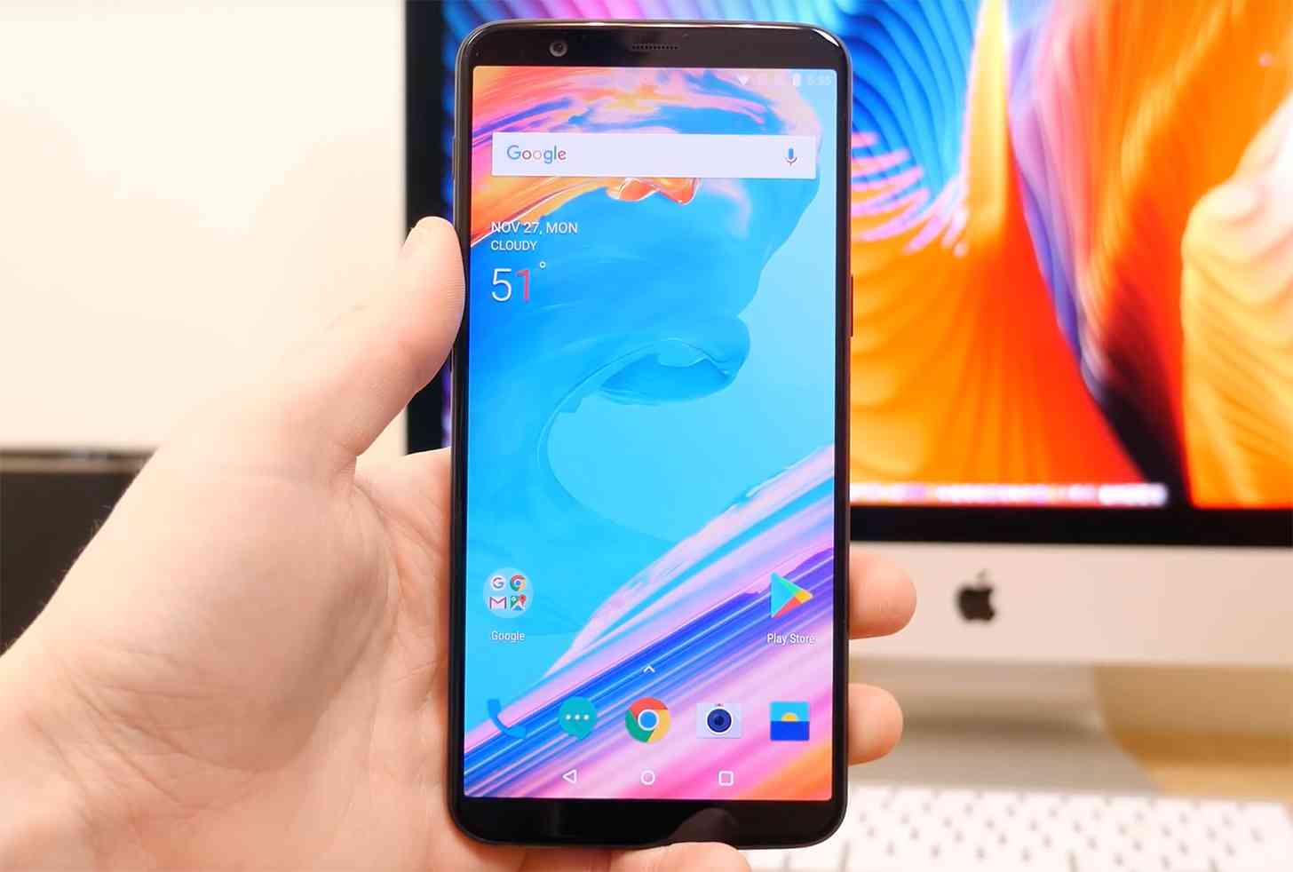 OnePlus 5T hands-on video