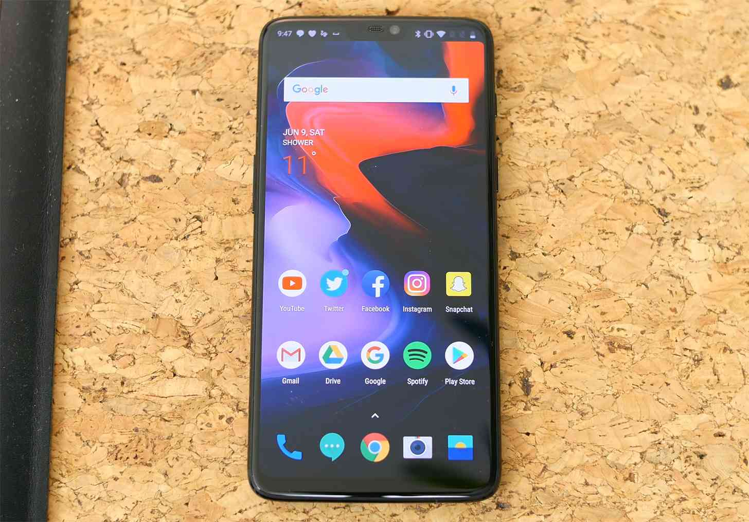OnePlus 6 hands-on front