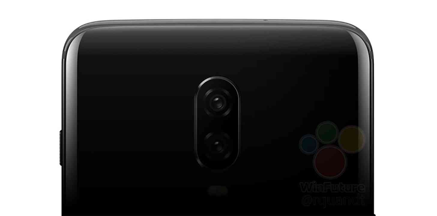OnePlus 6T dual rear cameras