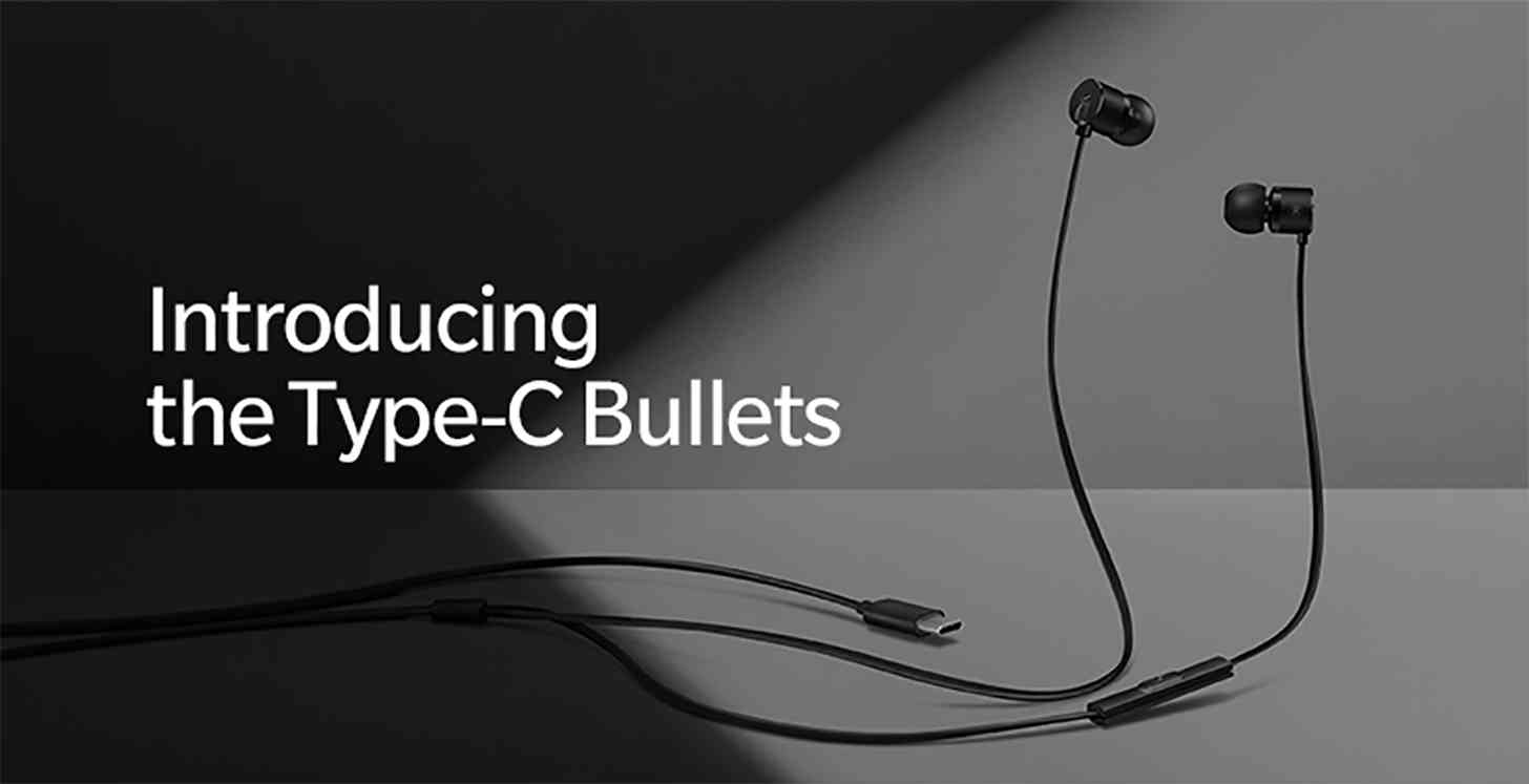 OnePlus USB Type-C Bullets headphones