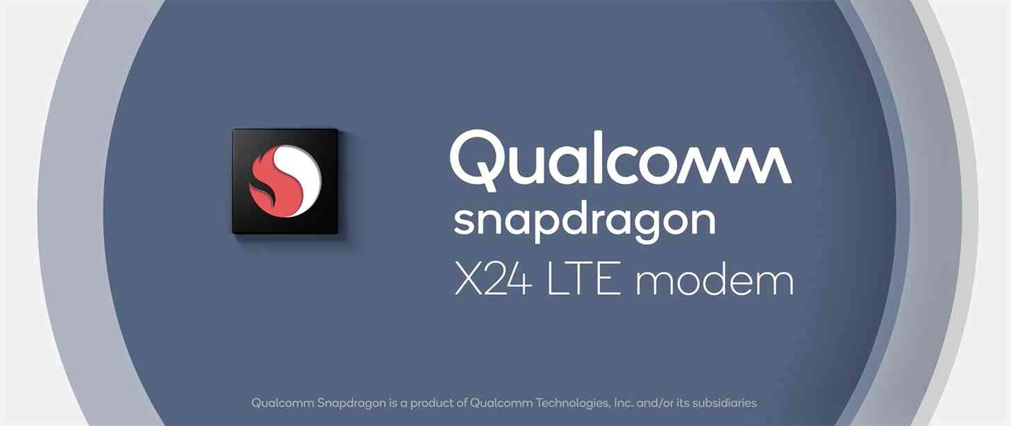 Qualcomm Snapdragon X24 LTE modem official