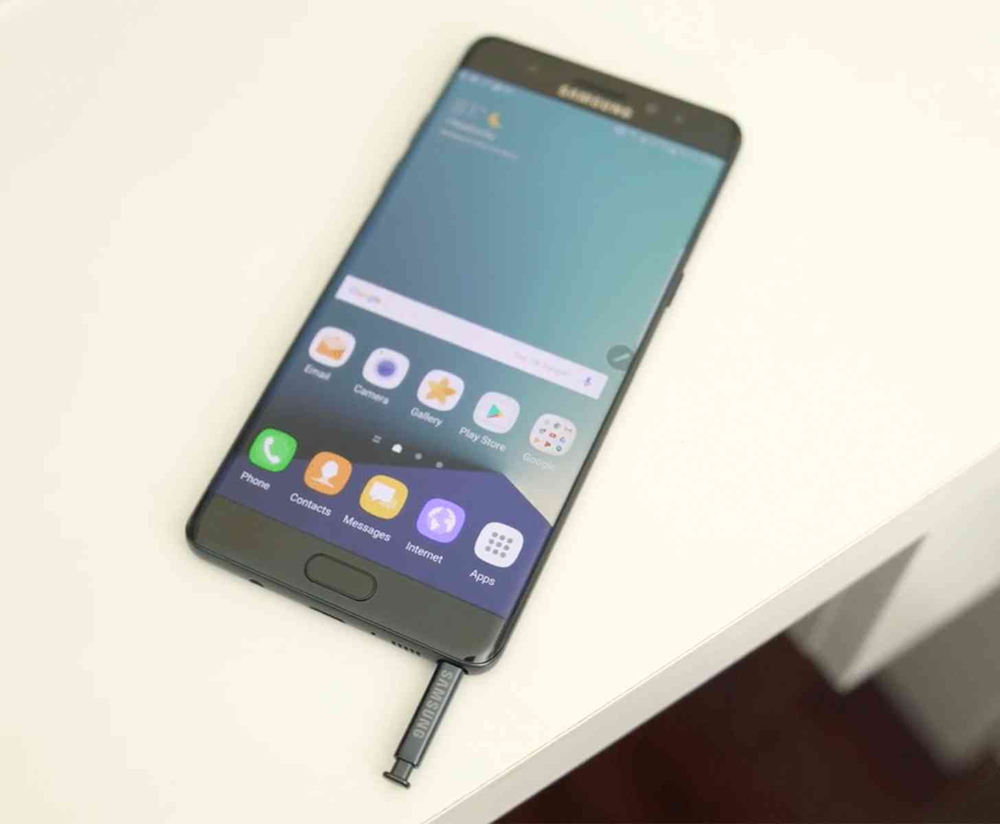 Samsung Galaxy Note 7 hands-on unboxing