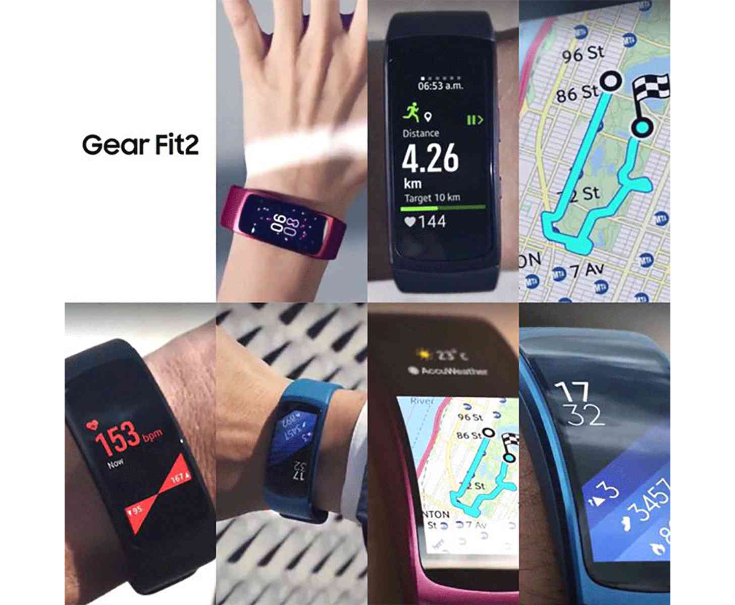 Samsung Gear Fit 2 leaked images