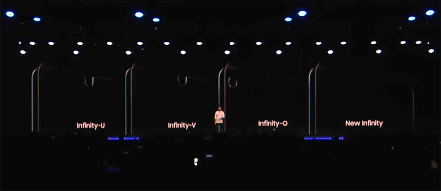 Samsung Infinity notch displays teaser