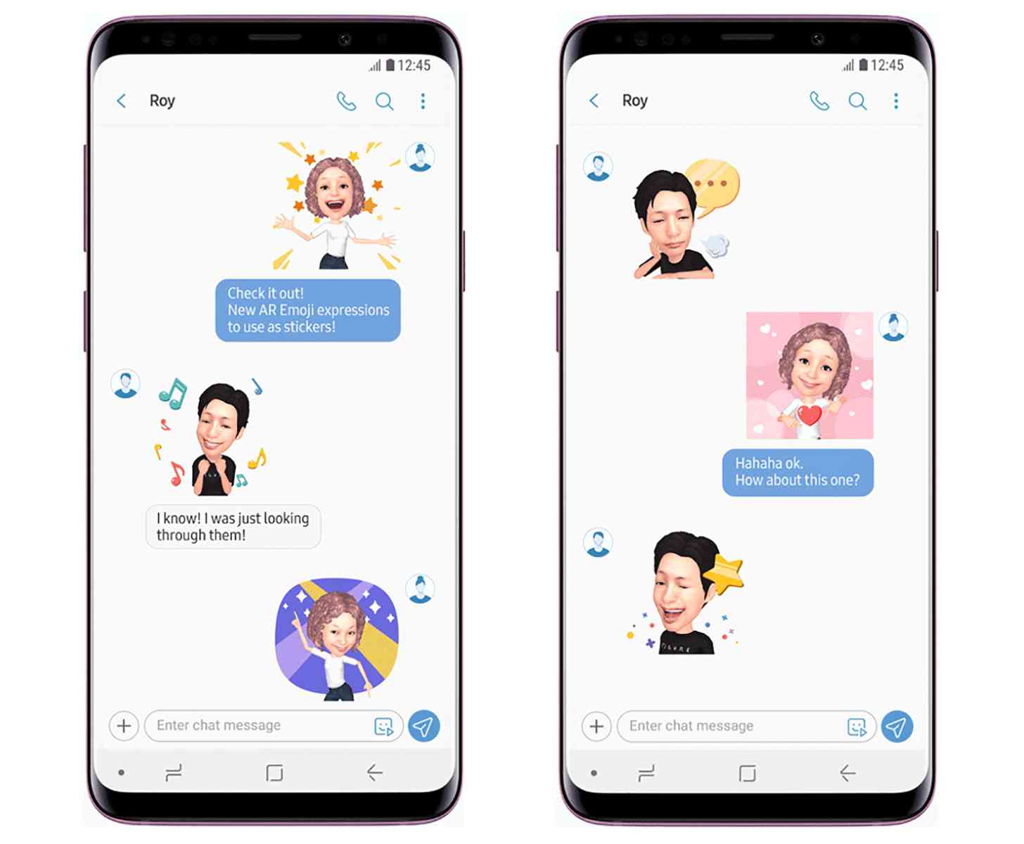 Samsung AR Emoji update