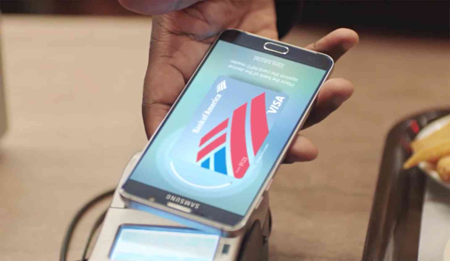 Samsung Pay in use