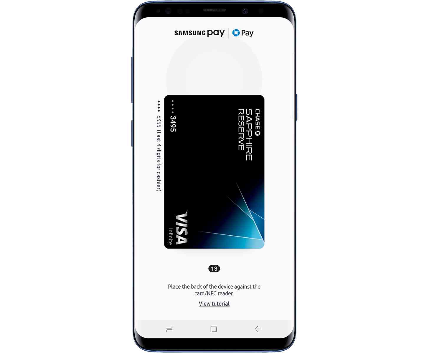 Samsung Pay Chase Pay integration