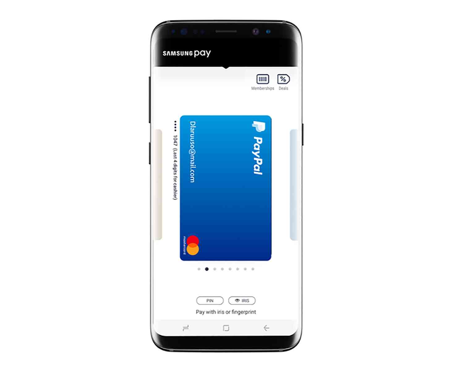 Samsung Pay PayPal support