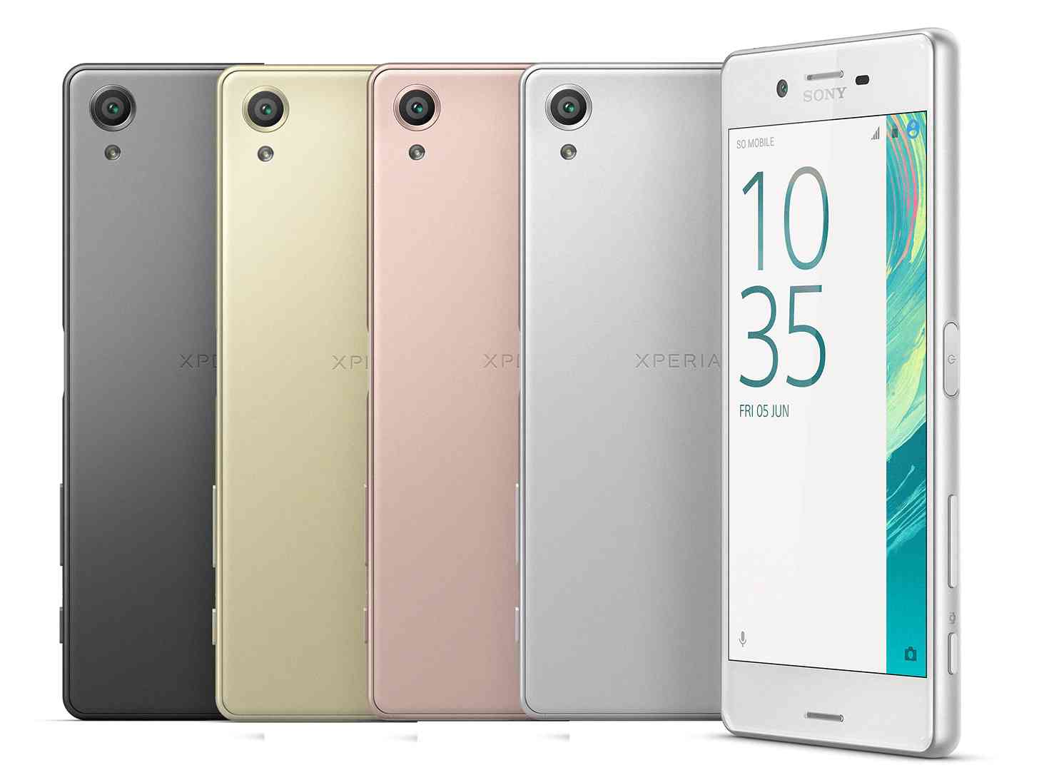 Sony Xperia X colors