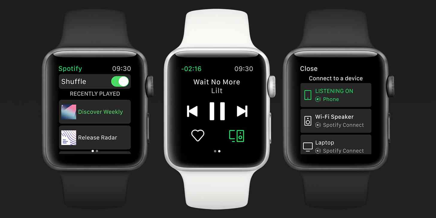 Spotify Apple Watch app official
