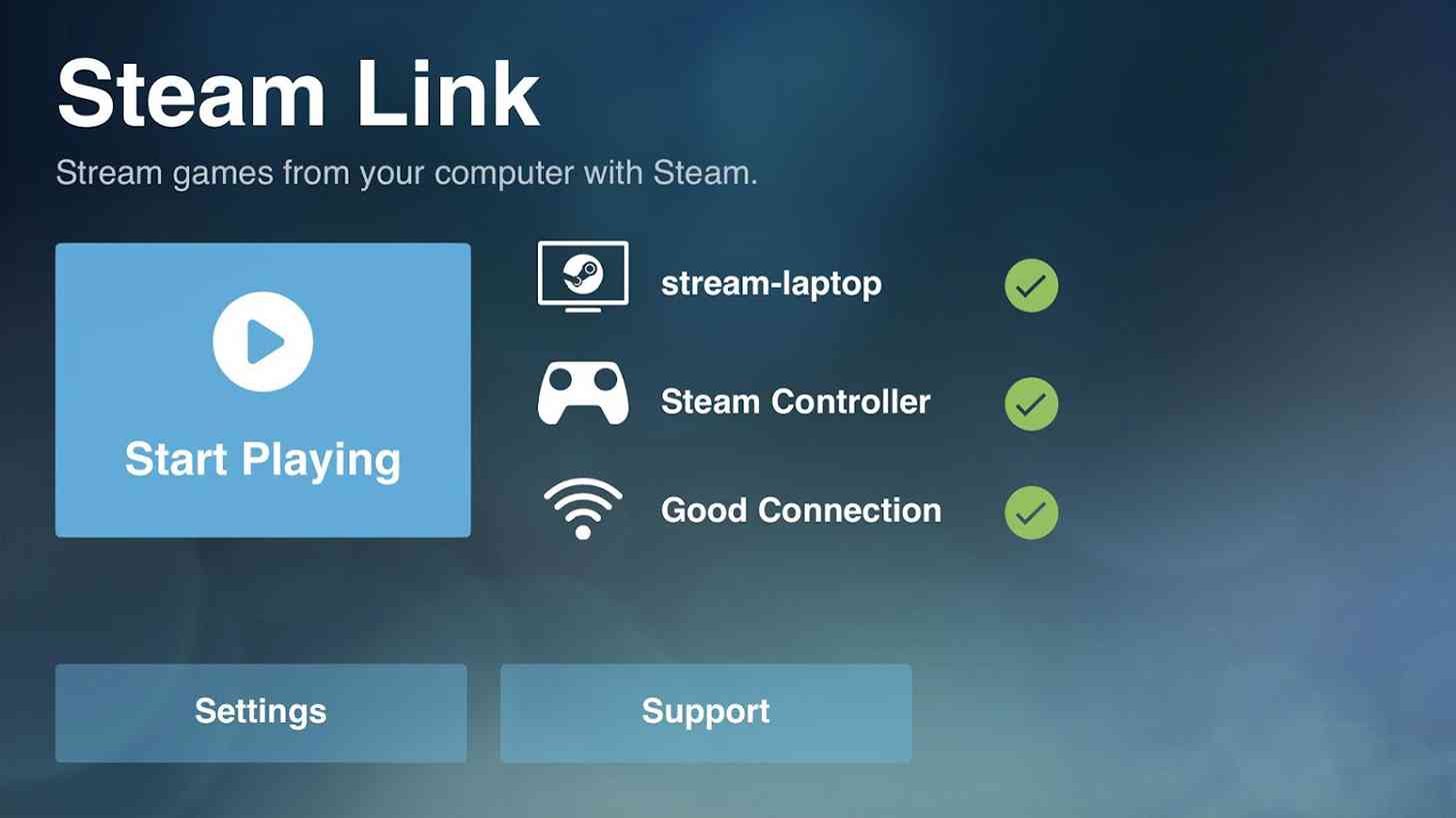 Steam Link app Android screenshot