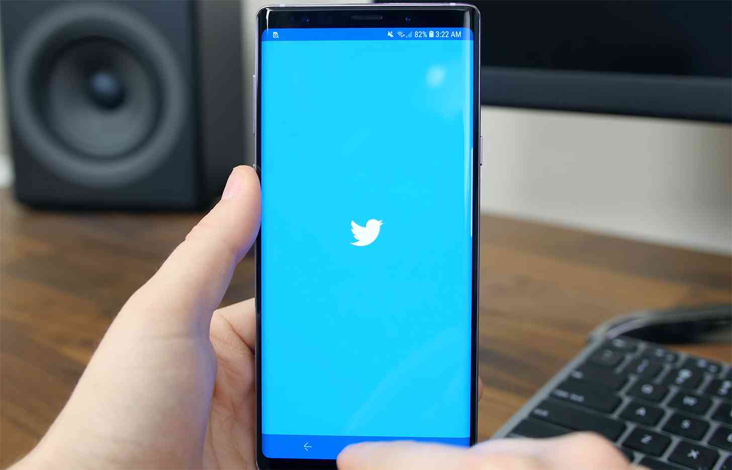 Twitter app Android Galaxy Note 9