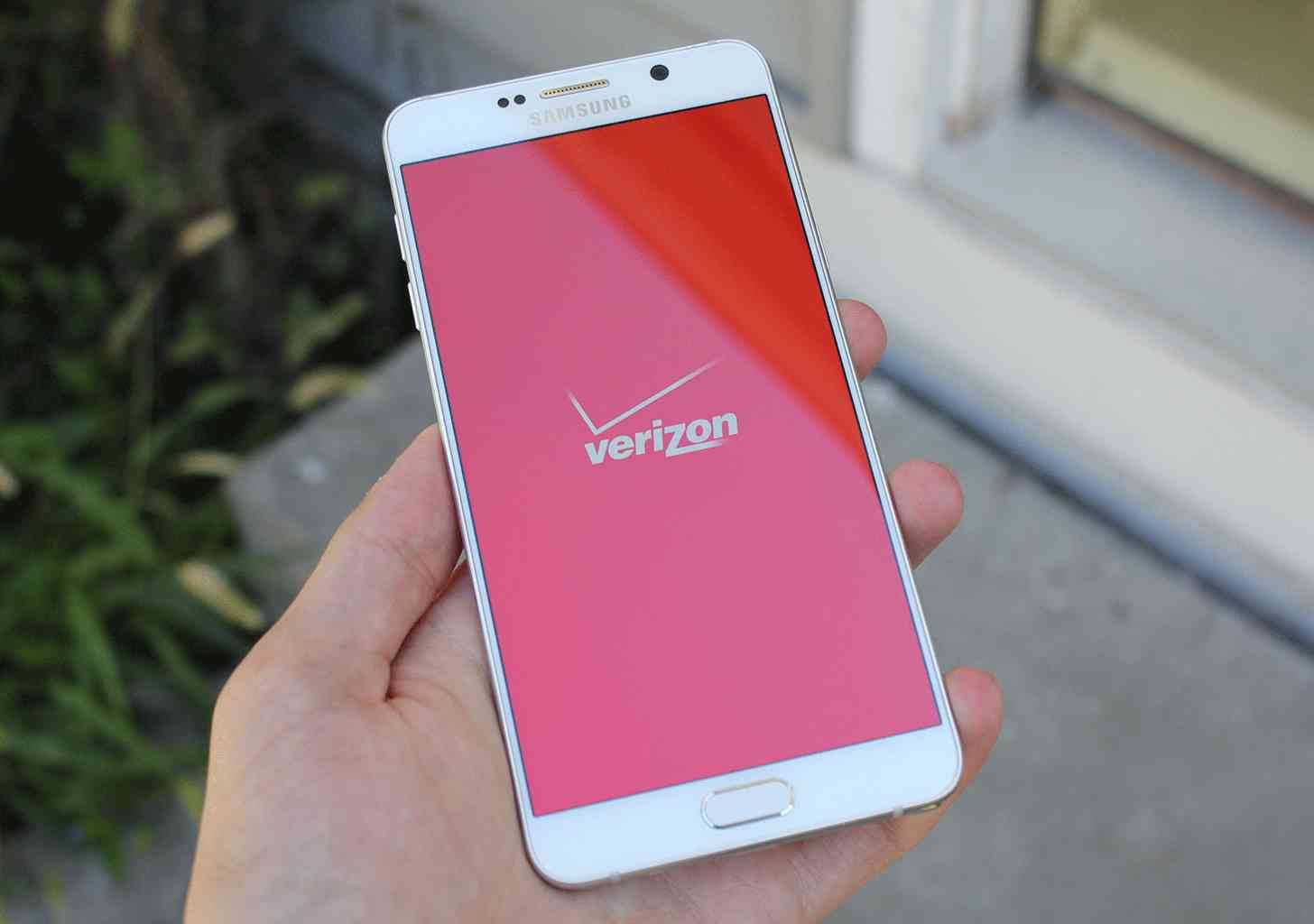 Verizon logo Samsung Galaxy Note 5