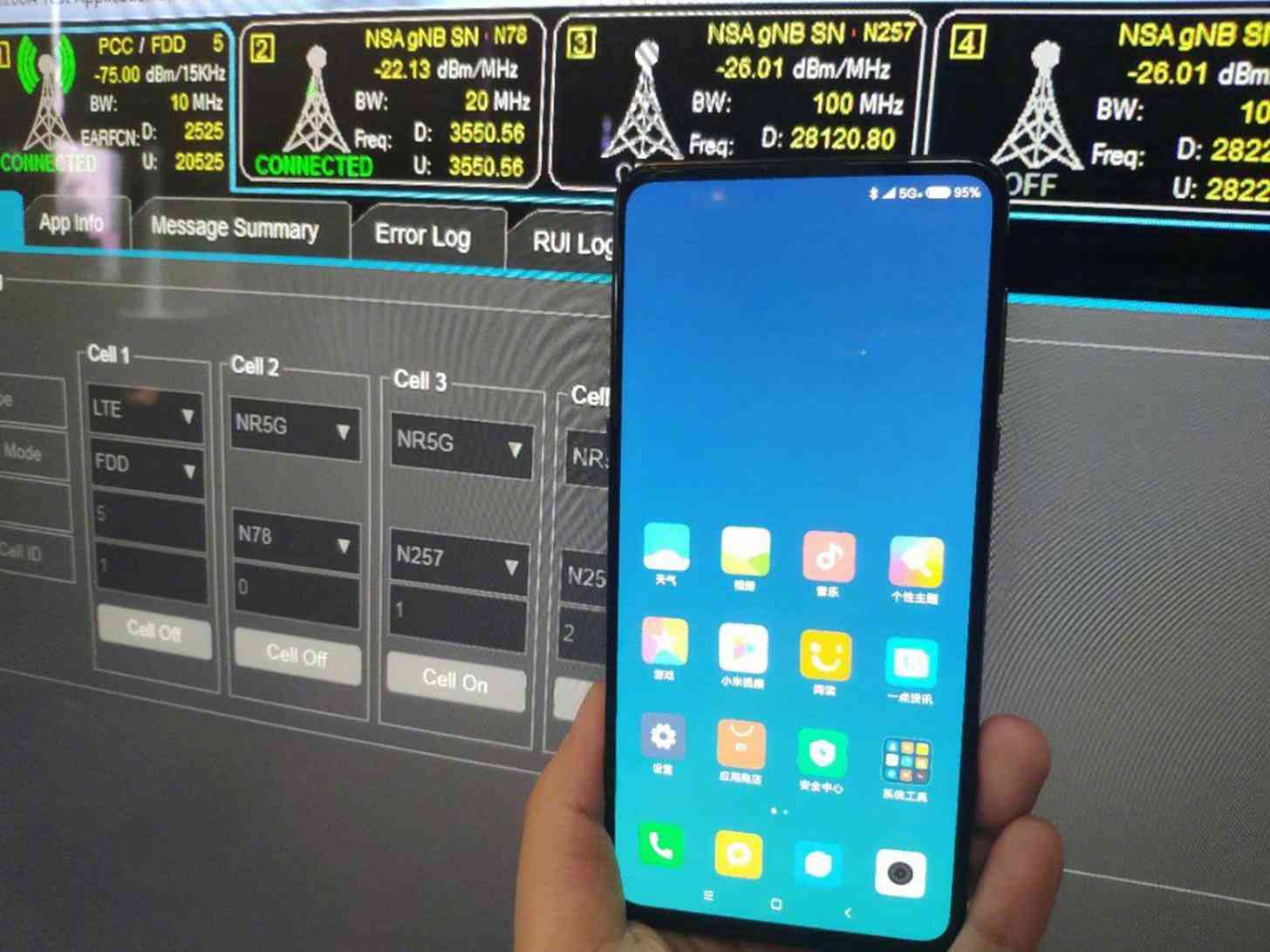 Xiaomi Mi Mix 3 5G support