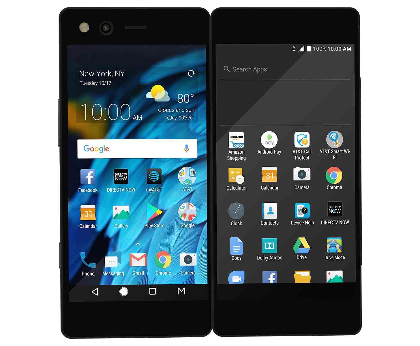 ZTE Axon M foldable dual screen smartphone official