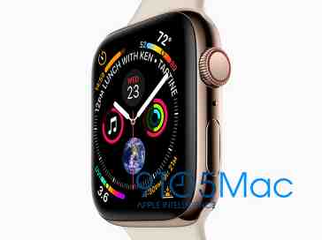 Apple Watch Series 4 appears in leaked image with bigger screen