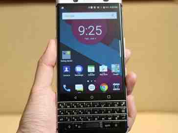 BlackBerry Mercury and its physical keyboard shown off at CES 2017