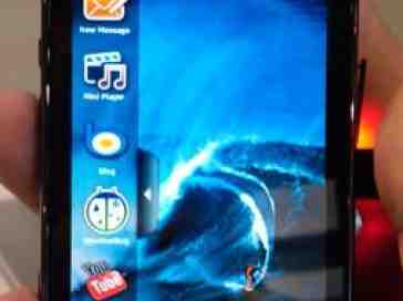 Images of the Samsung Omnia II from CTIA Fall 2009