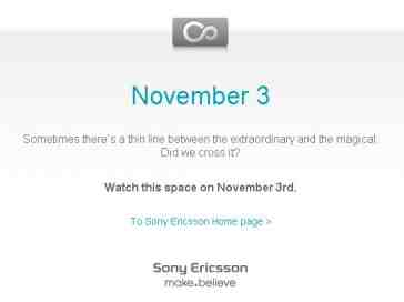 Sony Ericsson's XPERIA X10 (X3) to be announced Nov 3