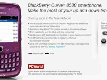 Sprint announces BlackBerry Curve 8530
