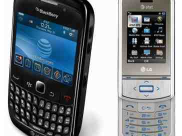 BlackBerry Curve 8520 and LG Shine II to land at AT&T