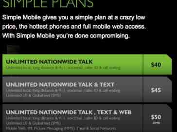 Simple Mobile hits the MVNO marketplace, offering affordable rate plans