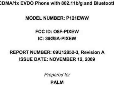 Verizon-bound Palm Pixi spotted, sports Wi-Fi