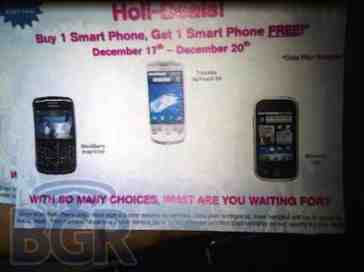 T-Mobile launching BOGO smartphone promotion until December 20th 