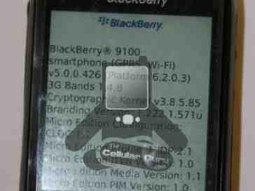 New BlackBerry 9100 pictures surface