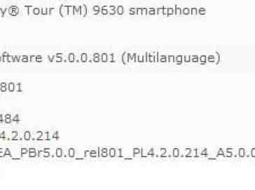 OS 5.0.0.484 now available for Sprint BlackBerry Tour 9630