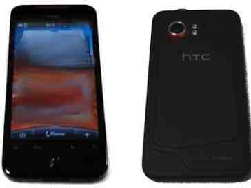 New pictures of HTC Incredible surface, complete with Verizon colors