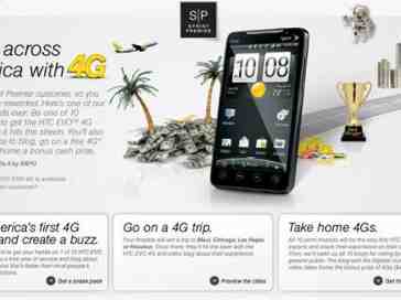Sprint offering 10 EVO 4G devices to Premier customers