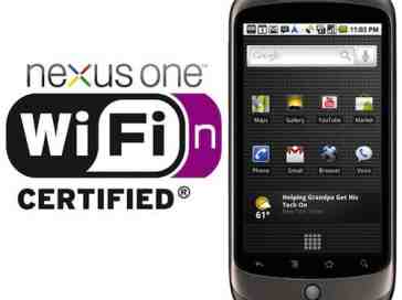 Nexus One to support Wi-Fi 802.11n