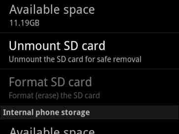 App storage on SD card coming to an Android near you?