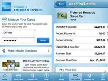 American Express launches iPhone app