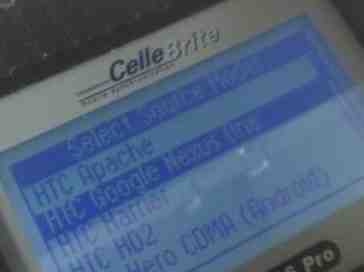Cellebrite image shows off Verizon's Nexus One