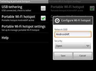 Froyo: Up to carriers to decide whether to include tethering and hotspot
