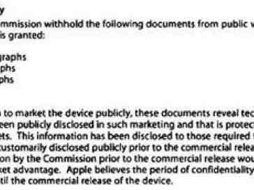 Apple asks FCC to withhold iPhone 4 info, keep secrets from us